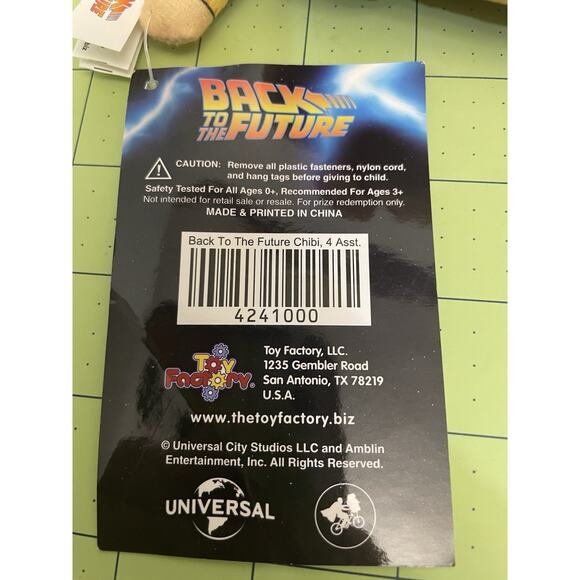 Back to the Future Marty McFly Chibi Plush Toy Factory Universal Studios 7" - Picture 4 of 10